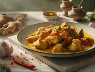 recette poulet curry coco