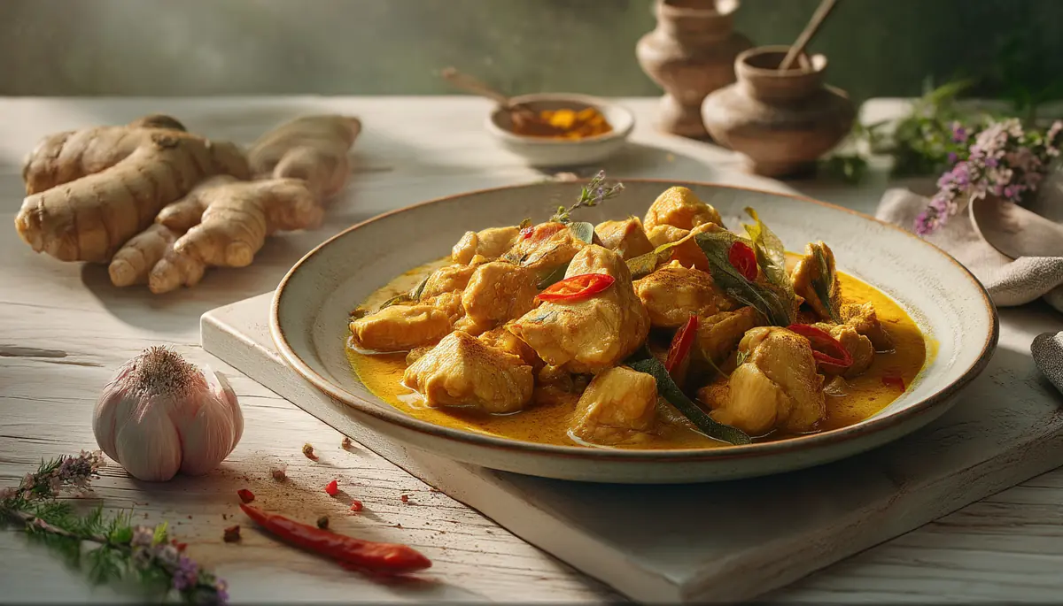 recette poulet curry coco