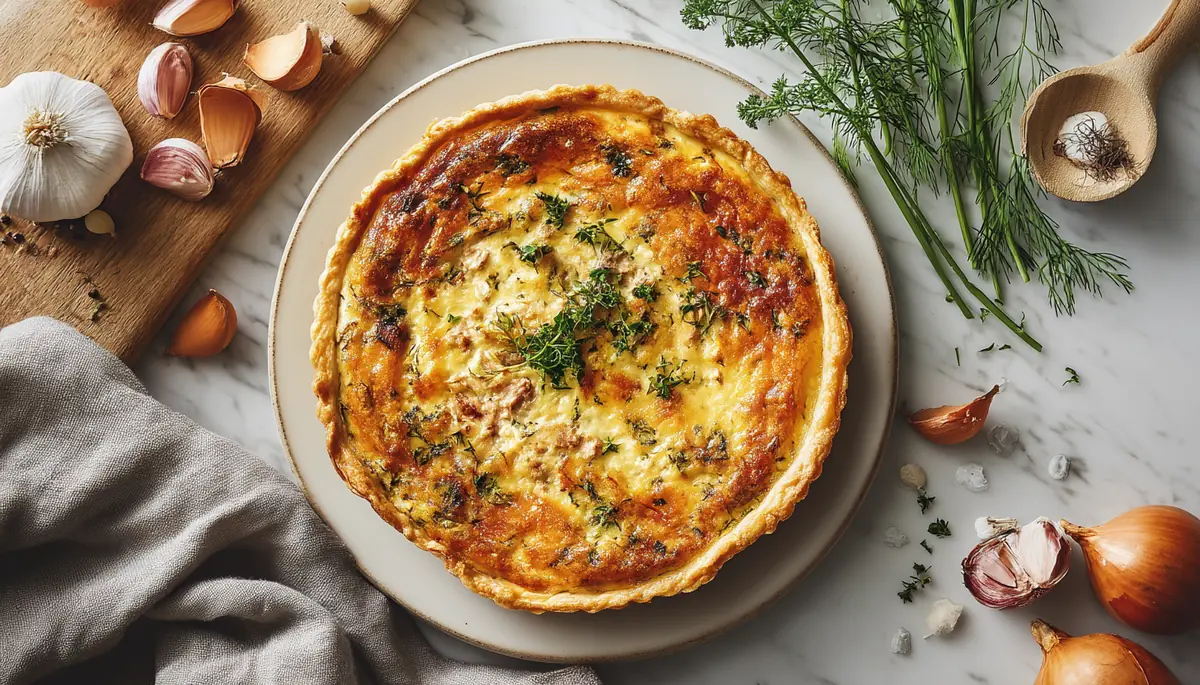 recette quiche au thon