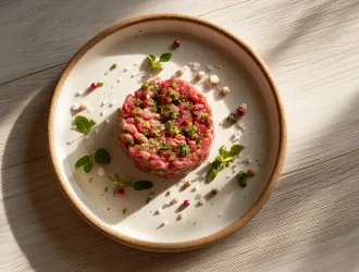 recette tartare de boeuf