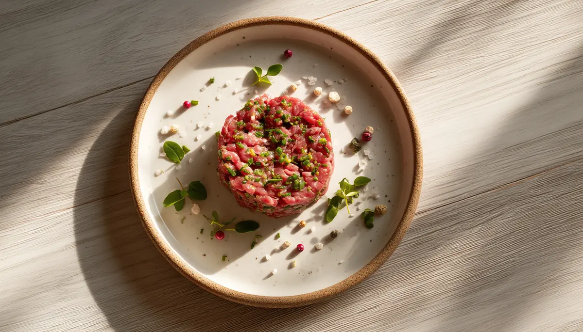 recette tartare de boeuf