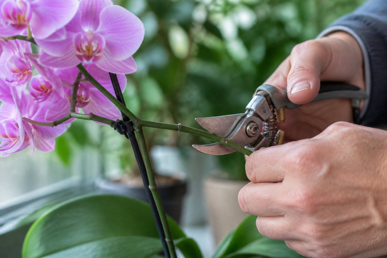 2 méthodes pour tailler la tige après la chute des fleurs