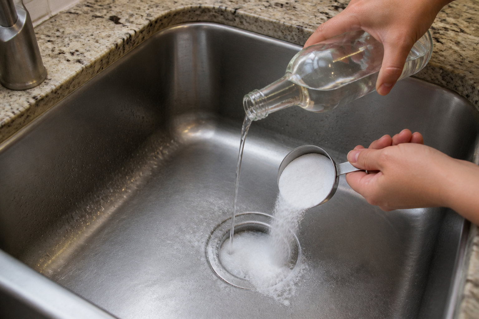 Comment désinfecter les siphons et les zones de ponte ?