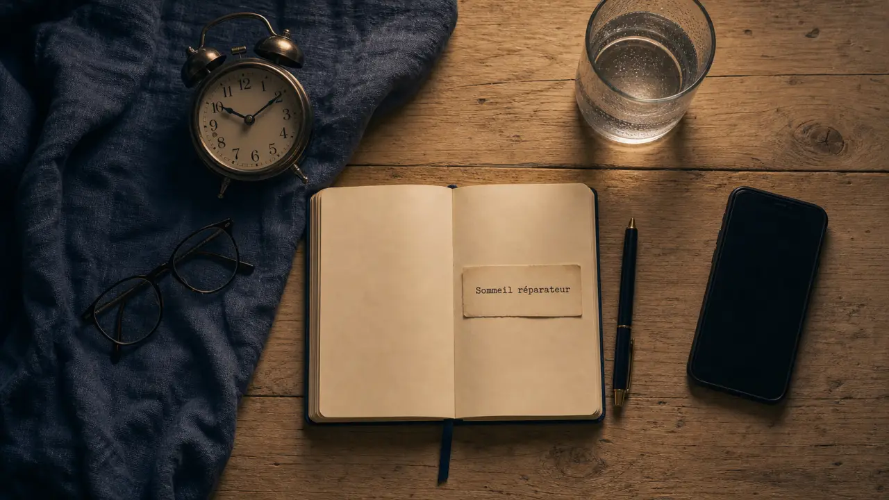 Avoir un sommeil réparateur : cycles, lumière et dîner