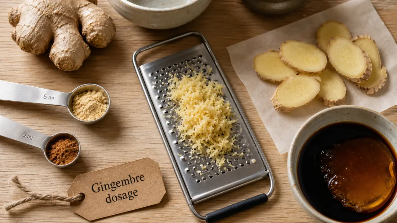 Gingembre cuisine : dosage et conservation du gingembre