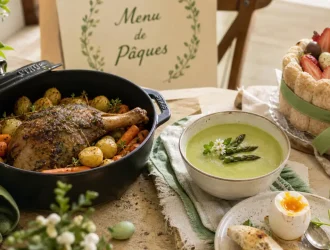 Menu paques 2026 : agneau en cocotte, desserts à préparer