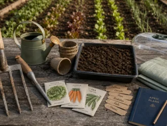 Que planter en avril au potager : pleine terre ou sous abri, sans craindre les gelées tardives