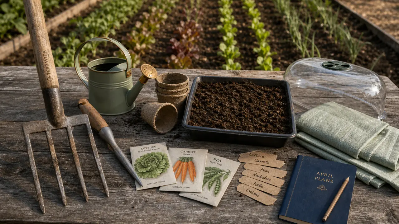 Que planter en avril au potager : pleine terre ou sous abri, sans craindre les gelées tardives