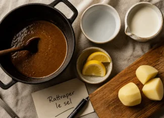 Comment rattraper un plat trop salé : diluer, absorber ou rééquilibrer la sauce