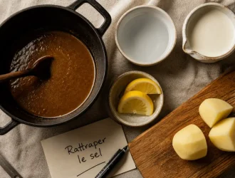 Comment rattraper un plat trop salé : diluer, absorber ou rééquilibrer la sauce