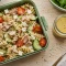 Idées repas froid : lunch box salade de pâtes froide au thon et feta