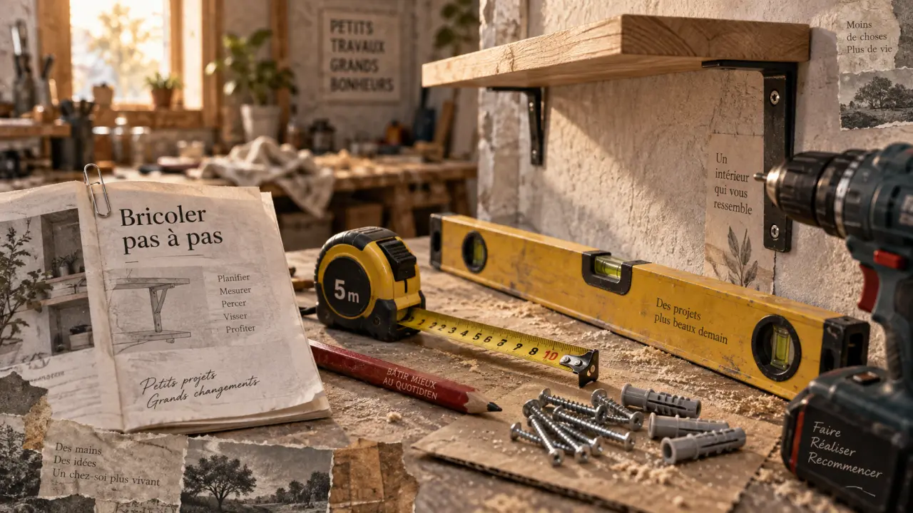 Savoir bricoler blog : outils bricolage et gestes autonomie en atelier domestique