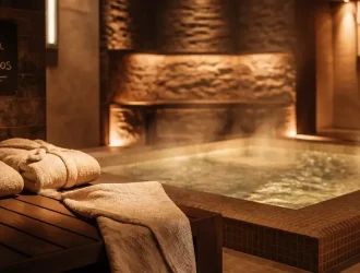 Spa repos bien être à Voglans : spa privatisé, jacuzzi fumant