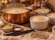 Vieilles recettes de cuisine de grand-mère : riz au lait crémeux à la vanille, ramequins